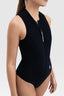 POWER PLEASURE | One-piece swimsuit with long zipper