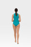 POWER PLEASURE | One-piece swimsuit with long zipper