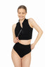 SPORTY TOP | Prailgintas maudymosi sportinukas