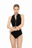 SPORTY TOP | Long-sleeved swimsuit