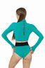 SOLID TOP | Maudymosi Crop' Top'as ilgomis rankovėmis