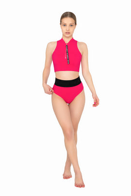 SPORTY TOP | Prailgintas maudymosi sportinukas